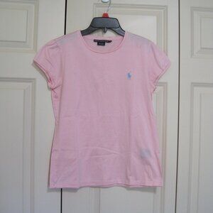 Ralph Lauren Pink Short Sleeve Tee sz L
